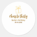 Search for cheers stickers Happy 30th birthday