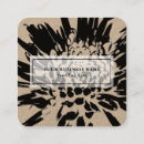 Search for burst business cards Qr code