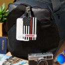Search for firefighter luggage tags Thin red line