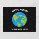 Search for planet horizontal postcards Space