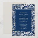 Search for blue pattern invitations Boho