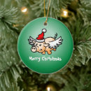 Search for pig christmas tree decorations Green
