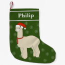 Search for llama christmas stockings Animal