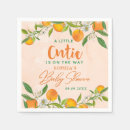 Search for clementine napkins Watercolor