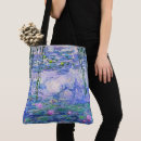 Search for claude monet tote bags Water lilies
