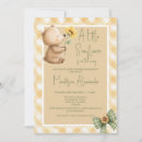 Search for brown bear invitations Vintage