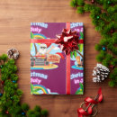 Search for santa beach wrapping paper Christmas in july