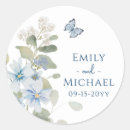 Search for romantic floral watercolor stickers Elegant