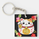 Search for japanese cat key rings Kawaii