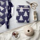 Search for blue and silver christmas wrapping paper Modern