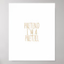 Search for pretend posters Sarcastic
