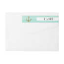 Search for gold anchor return address labels Modern