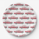 Search for car paper plates Red