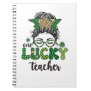 Search for st patricks day notebooks Clover