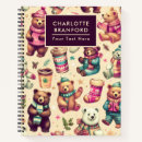 Search for teddy bear notebooks Winter