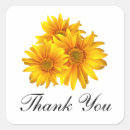 Search for sunflower thank you stickers Yellow flowers