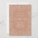 Search for sophisticated birthday invitations Simple