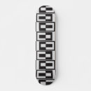 Search for checkerboard skateboards Black and white