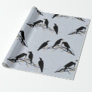 Search for ravens wrapping paper Black
