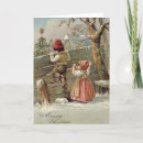 Search for fencing christmas cards Winter