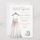 Search for bridal gown invitations Watercolor
