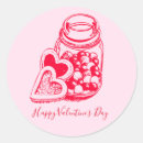 Search for valentine candy hearts stickers Pink