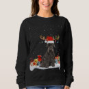 Search for christmas schnauzer hoodies Santa