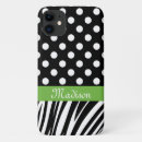 Search for dots and stripes iphone cases White