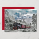 Search for train christmas invitations Snow