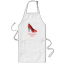 Search for red shoe aprons Cook