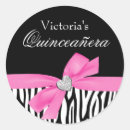 Search for quince años stickers Pink