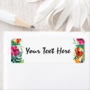 Search for island return address labels Botanical