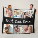 Search for photo for kids blankets Dad