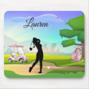 Search for golf mousepads Golfer