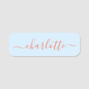 Search for blue name tags Cute