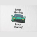 Search for racing tissue paper Vintage