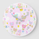 Search for hot air balloon clocks Pastel