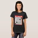 Search for bingo card tshirts Gambling