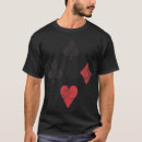 Search for playing card suits tshirts Hearts