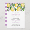Search for lemon lavender invitations Purple