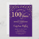 Search for 100th birthday invitations Cheers to 100 years