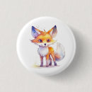 Search for cute baby fox badges Illustration