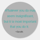 Search for gandhi stickers Quote