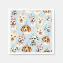 Search for dog napkins Animal