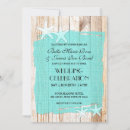 Search for turquoise beach wedding invitations Rustic