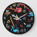Search for electric guitar clocks Rock and roll