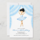 Search for blue ballerina invitations Tutu