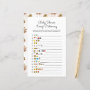 Search for rustic baby shower games Floral