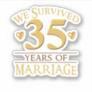 Search for thirty five years stickers 35th