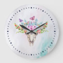 Search for boho clocks Butterflies